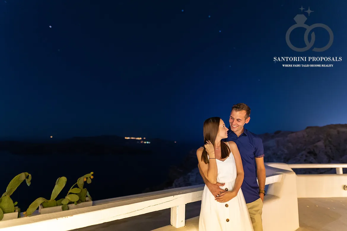 Santorini proposal photographer
