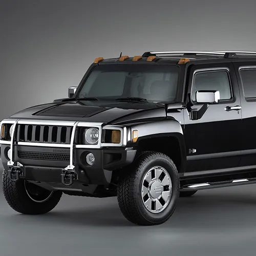 Hummer luxury vehicle available for Santorini proposals