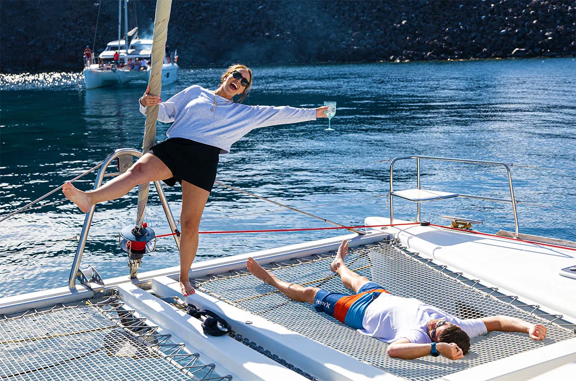 Catamaran proposal Santorini