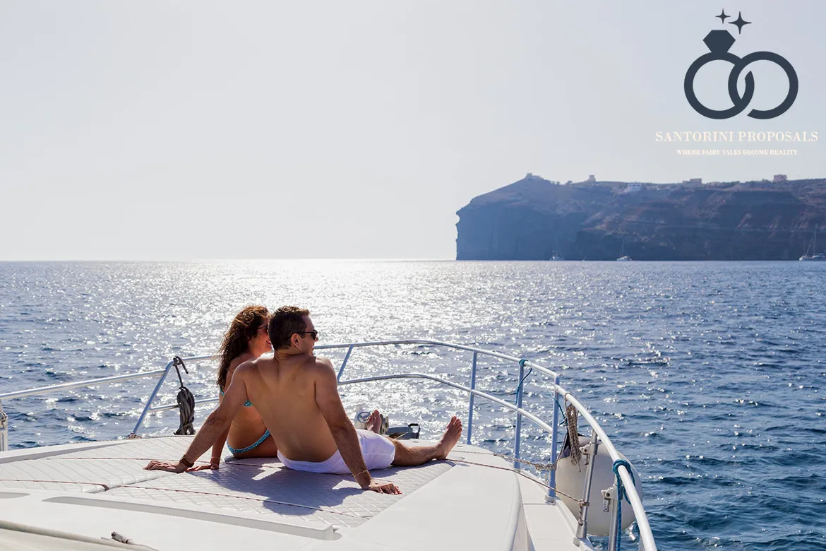 Santorini boat proposal