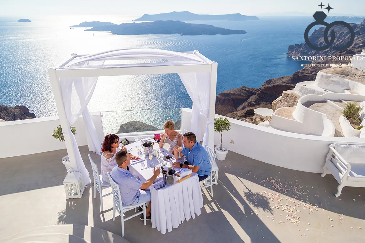 Santorini proposal gay