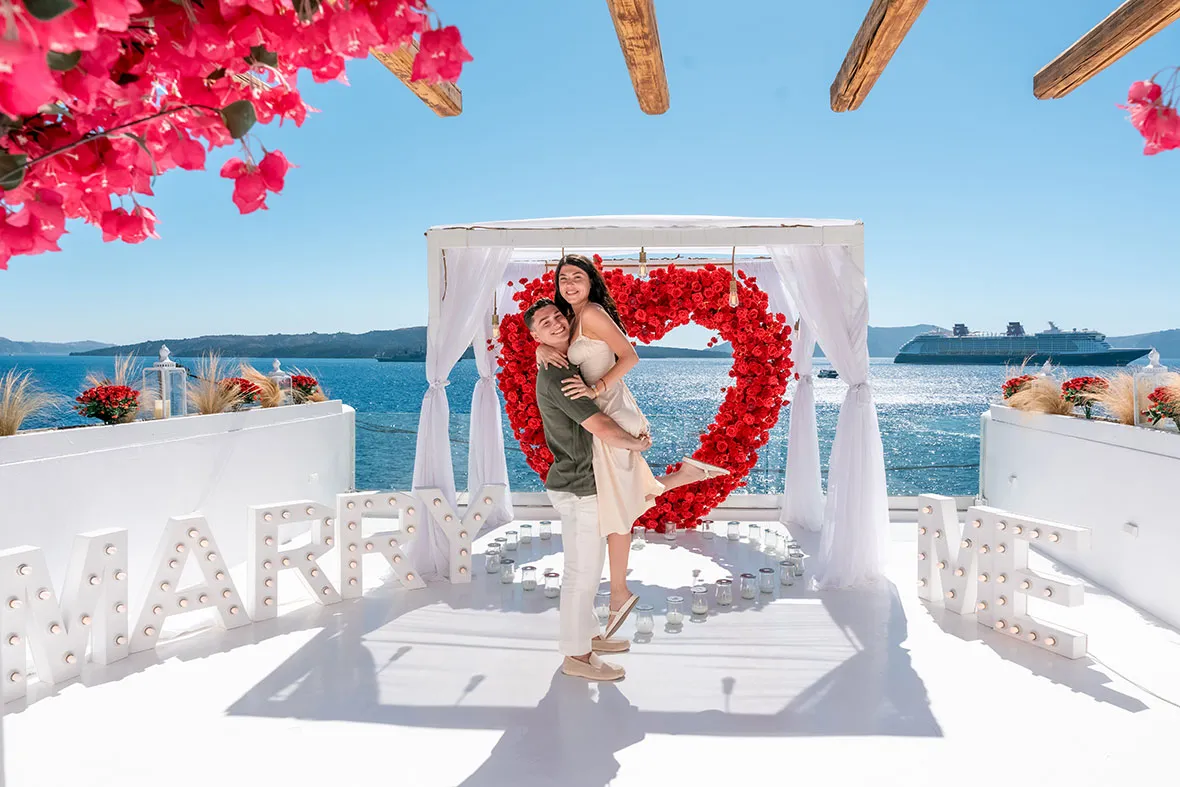Santorini proposal planners