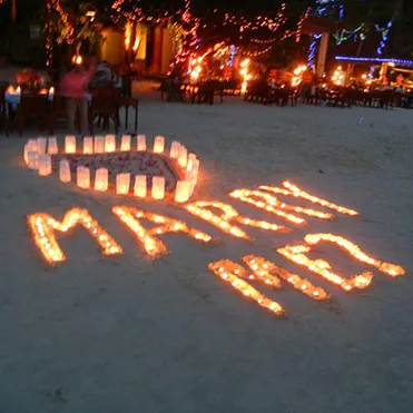 Santorini wedding proposals